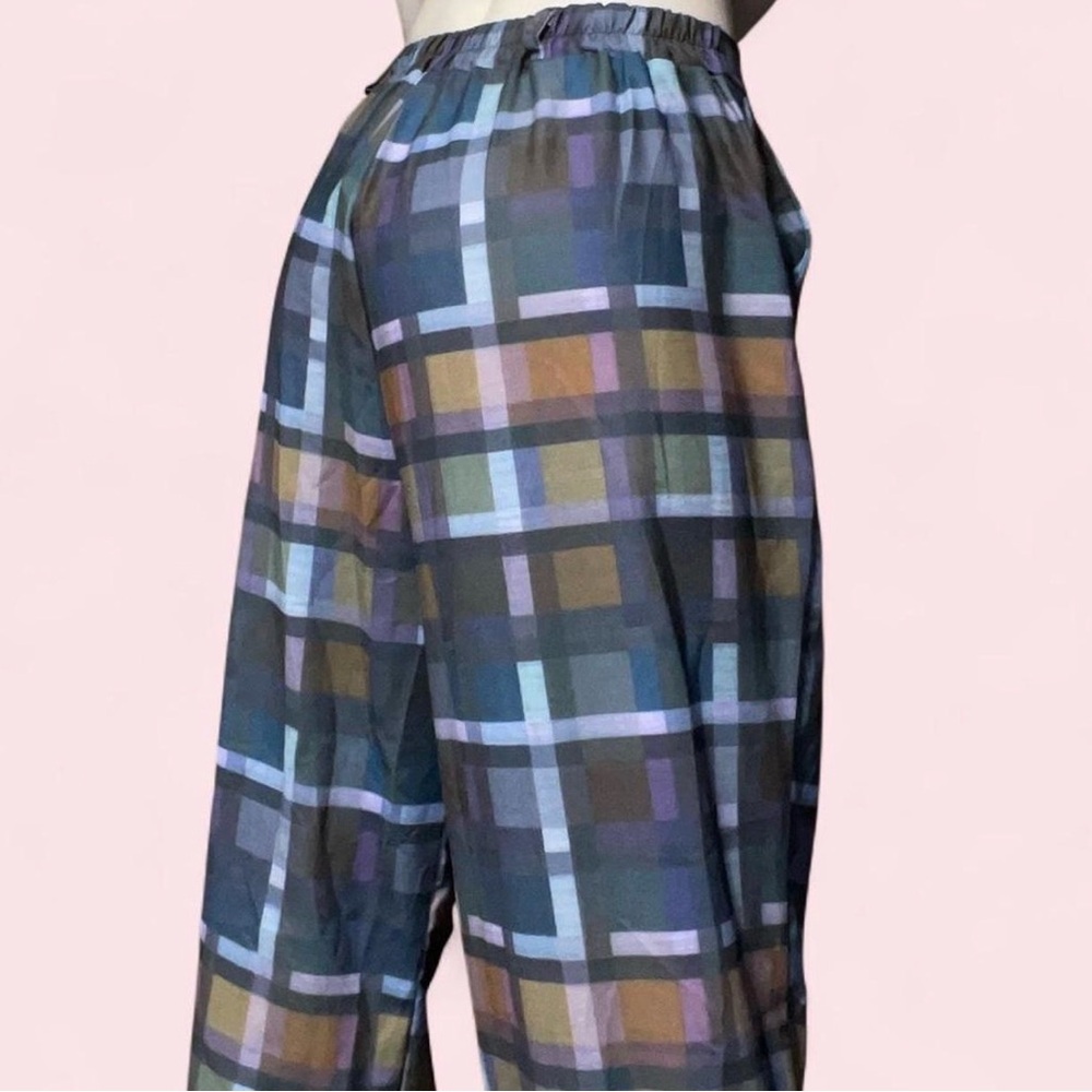 Stylish Multicolor Checkered Pants - image 2